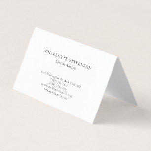 Premium-Perle-Trendy-Professionell-Schlicht-Minima Visitenkarten