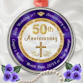 Premium, Personalisiert 50 Jahre alt Ornamente