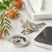 Premium Pet Memorial Schlüsselanhänger (Seite)