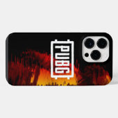 Premium PUBG Design iPhone 14 Pro Max Fall - Shock Hülle (Rückseite (Horizontal))