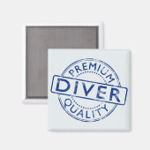 Premium Quality Diver Magnet (Vorderseite/Rückseite)