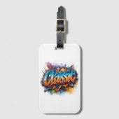 Premium Quality Gepäckanhänger (Vorderseite Vertikal)