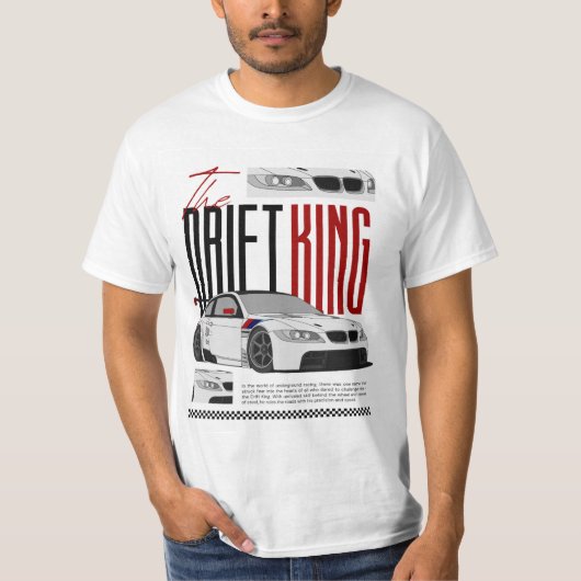 Premium Quality Men's Graphic Tee (Vorderseite)