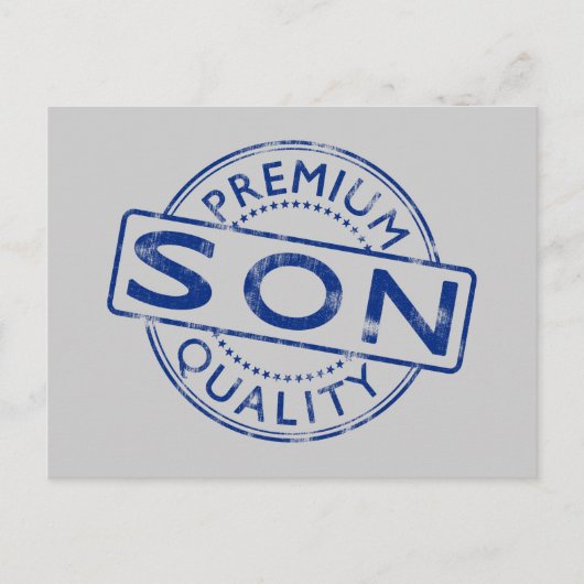 Premium Quality Son Postkarte (Vorderseite)