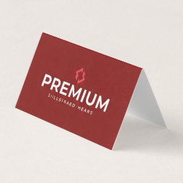 Premium Red Business Visitenkarten