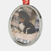 Premium Round Ornament Aus Metall (Links)