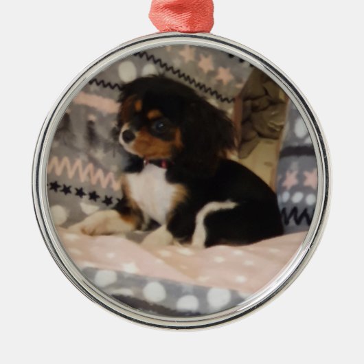 Premium Round Ornament Aus Metall (Vorne)