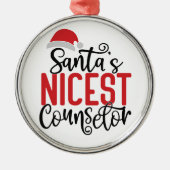 Premium Round Ornament Aus Metall (Vorne)