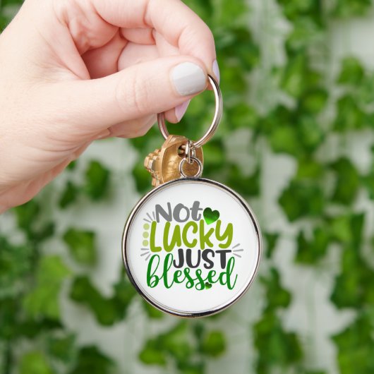 Premium Round Schlüsselanhänger (Hand)