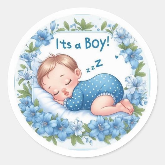 Premium Round Sticker | Elegant Arabic Design (Vorderseite)