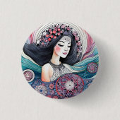 Premium Round-Taste Button (Vorderseite)