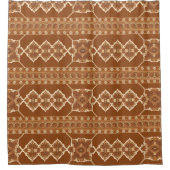 Premium rustikale Duschvorhänge Duschvorhang (Vorderseite)