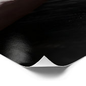 Premium Saffron Threads Extreme Macro Close Up Lux Poster (Ecke)