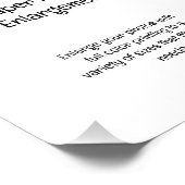 Premium Satin Foto Paper Foto Erweiterung (Ecke)