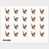 Premium-Silber-Abstrakt-Sticker-Design Quadratischer Aufkleber (Blatt)