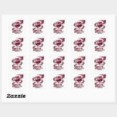 Premium Silber WINE ENERGY Sticker Druck (Blatt)