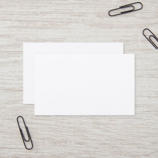 Premium Silk Oceania Business Card Visitenkarte (Vorderseite/Rückseite Beispiel)