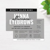 Premium Silver Eyebrow Tint Henna Brows Aftercare (Schreibtisch)
