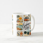 Premium-Sommerdesign mit ästhetischem Flair Kaffeetasse (VorderseiteRechts)