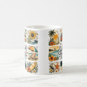 Premium-Sommerdesign mit ästhetischem Flair Kaffeetasse