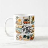 Premium-Sommerdesign mit ästhetischem Flair Kaffeetasse (Links)