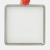 Premium Square Ornament Aus Metall (Vorne)
