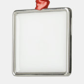 Premium Square Ornament Aus Metall (Links)