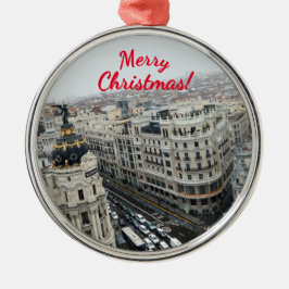Premium Square Ornament of Madrid Aus Metall