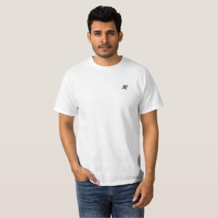 Premium-T-Shirt für Männer in Weiß mit lockerem Si T-Shirt