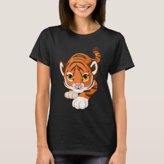Premium Tiger Grafisches T-Shirt