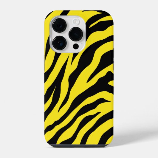Premium Tiger Muster iPhone Hülle (Rückseite)