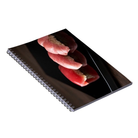 Premium Tuna Sushi Notebook Notizblock (Rechte Seite)