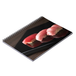 Premium Tuna Sushi Notebook Notizblock