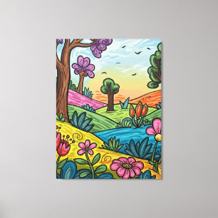 Premium umwickelte Leinwand 76 cm x 102 cm