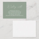 Premium V4_custom for Chrisoula Enclosure Card Begleitkarte (Vorne/Hinten)