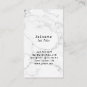 Premium Vector Flamingo Business Card Visitenkarte (Rückseite)