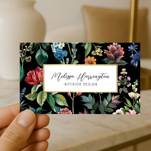 Premium Vintage Botanische Eleganz Designer