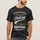 PREMIUM Vintages Geburtsjahr - 60. T-Shirt (Vorderseite)