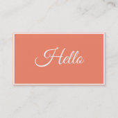 Premium Visitenkarte (Vorderseite)