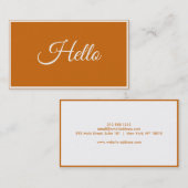 Premium Visitenkarte (Vorne/Hinten)