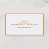 Premium Visitenkarte (Rückseite)