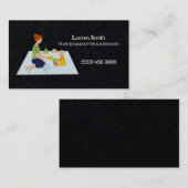 Premium-Visitenkarte für Kinder Visitenkarte (Vorne/Hinten)