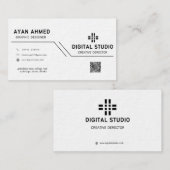 Premium-Visitenkarte Visitenkarte (Vorne/Hinten)