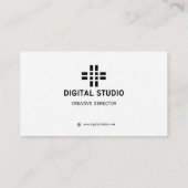 Premium-Visitenkarte Visitenkarte (Rückseite)