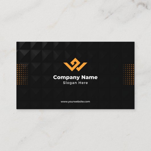 Premium-Visitenkarte Visitenkarte (Rückseite)