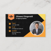 Premium-Visitenkarte Visitenkarte (Vorderseite)