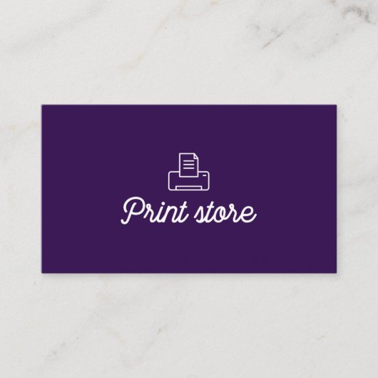 Premium-Visitenkarte Visitenkarte (Vorderseite)