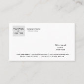 Premium-Visitenkarten - Maßgeschneiderte Folien/Te Visitenkarte (Vorderseite)