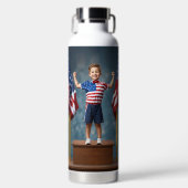 Premium-Wasserflasche Trinkflasche (Vorderseite)