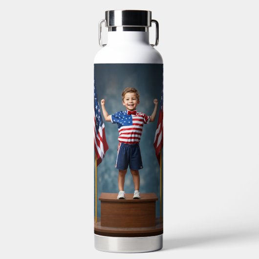 Premium-Wasserflasche Trinkflasche (Vorderseite)